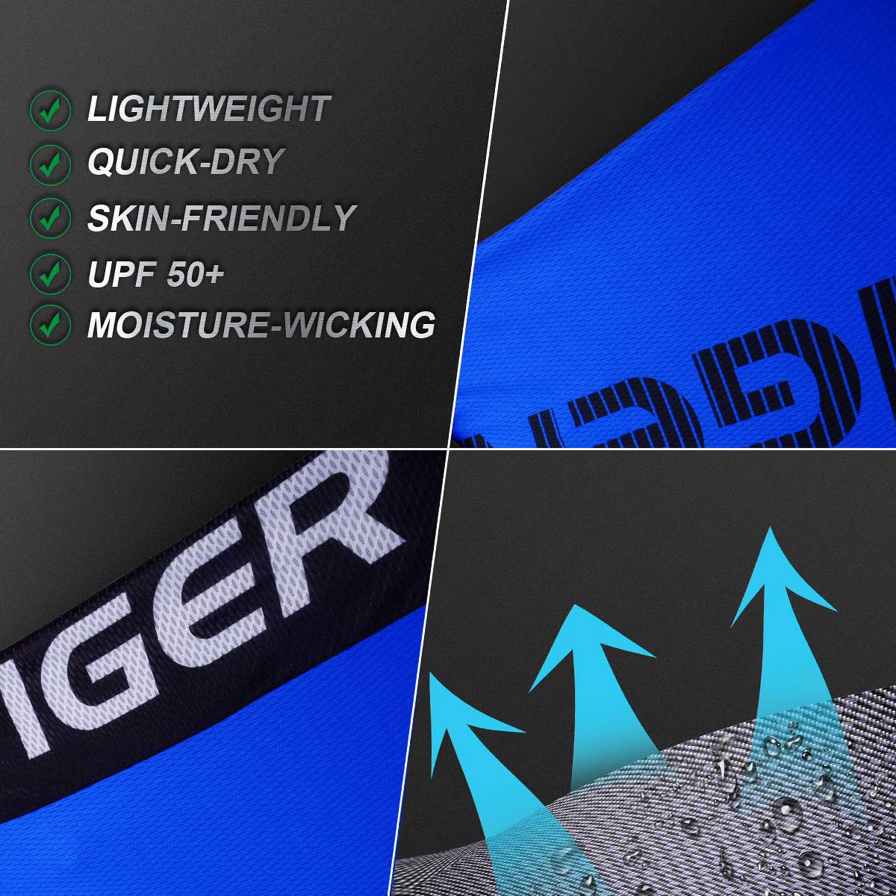 X-TIGER Camisetas de Ciclismo para Hombre Jersey MTB