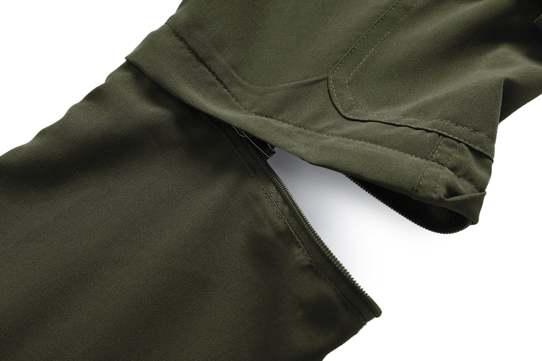 DAFENGEA Pantalones cargo de senderismo para niños, informales, al aire libre, secado rápido, para senderismo, montañismo, convertibles