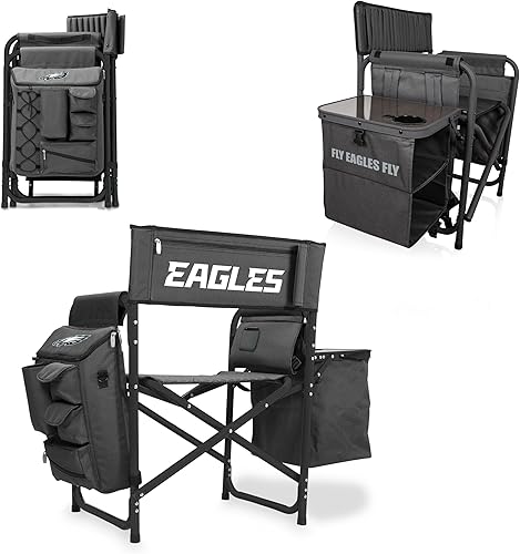 Miniatura 49 de PICNIC TIME NFL NFL Fusion - Silla de campamento unisex para adultos, con mesa auxiliar y enfriador suave, silla de playa para adultos, silla