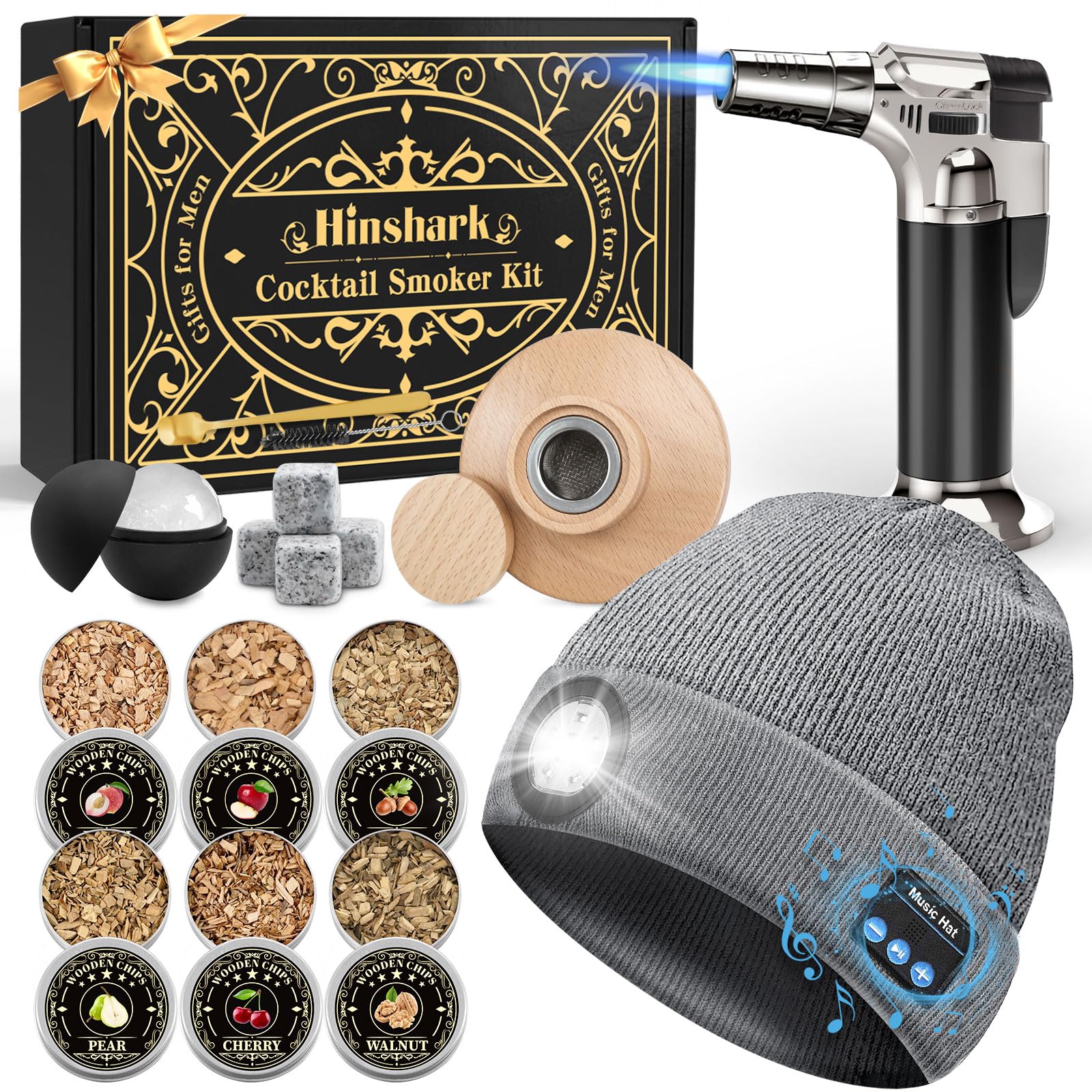 Gifts for Men, Stocking Stuffers for Adults, Unique Gifts for Dad Him Husband Grandpa, Cool Gadgets for Men Grey