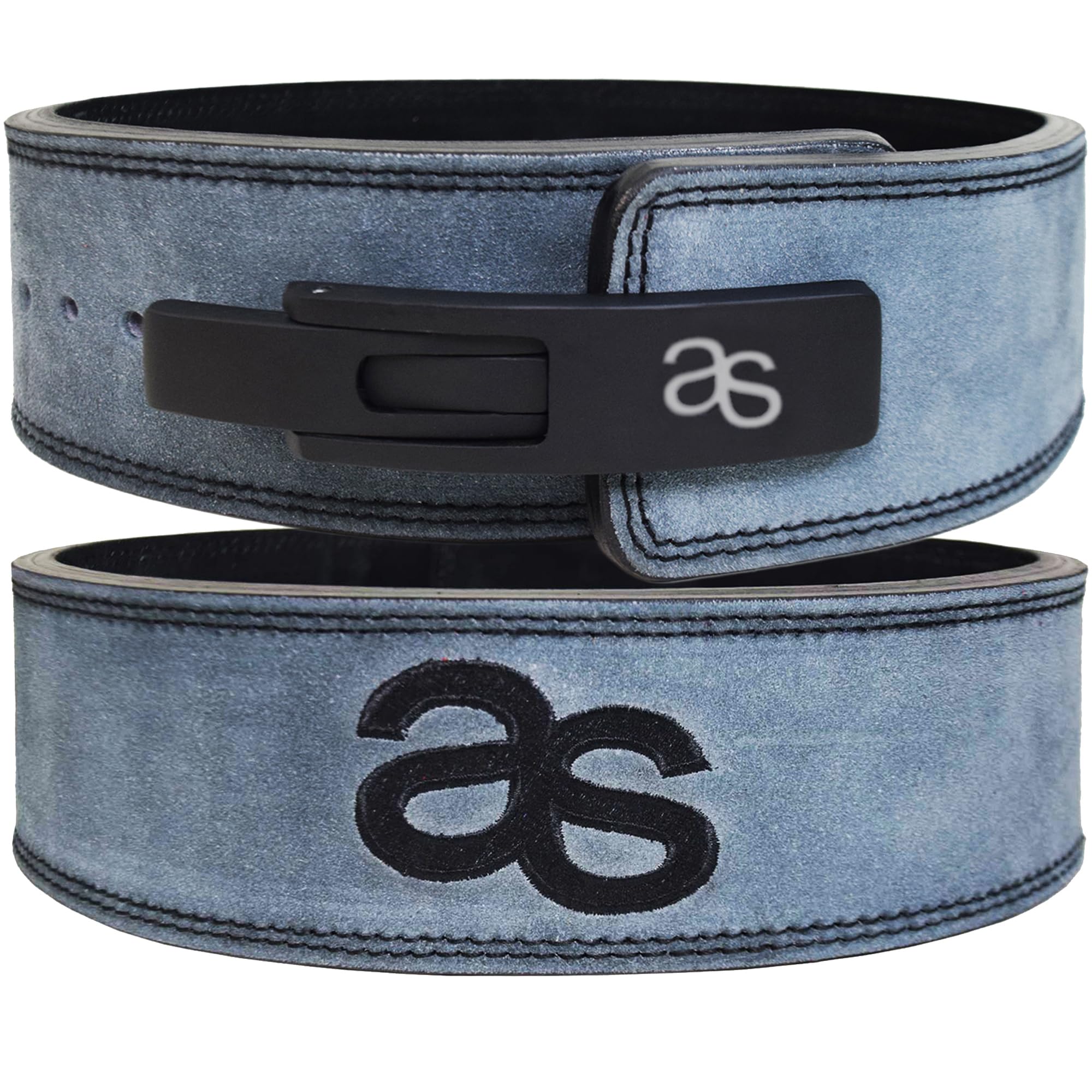 Premium Lever Buckle Powerlifting Belt Genuine Leather 13mm Thick 4