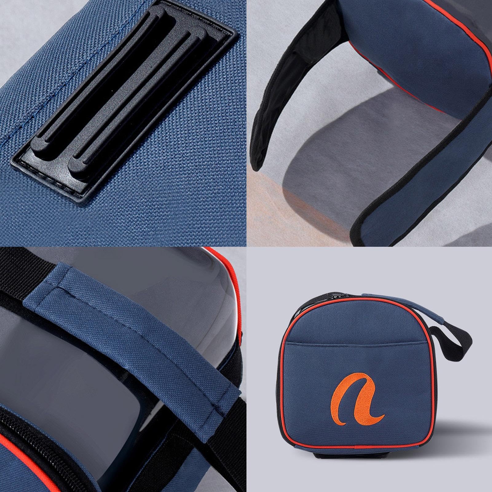 Sac fourre-Tout pour Boule de Bowling - Support rembourré avec Sac en de Grande capacité - Accessoire idéal - Taille compacte (20 x 23 x 22 cm) - Robuste et spacieux pour Les Bowlers - Facile à