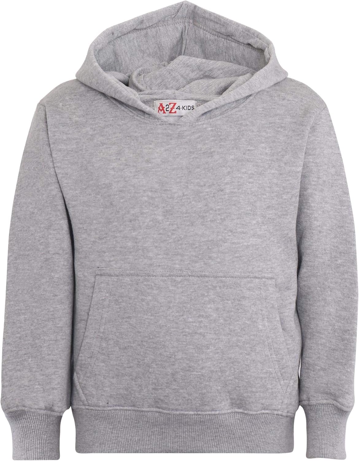 Kids Girls Boys Plain Grey Hooded Hoodie Tracksuit Jogging Suit Joggers 5-13 Yrs