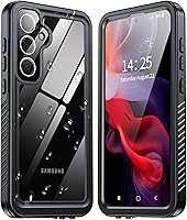 Vista 9 de ANTSHARE Funda impermeable para Samsung Galaxy S24, lente incorporada y protector de pantalla de cuerpo completo de 360°, resistente a prueba
