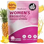 Vaginal Probiotics Gummies for Women, pH Balance for Women, Feminine Probiotics Gummy for Vaginal Health, Odor Control, Gut Health, Immune Support, Pineapple Probiotic Gummies for Woman, 90 Count