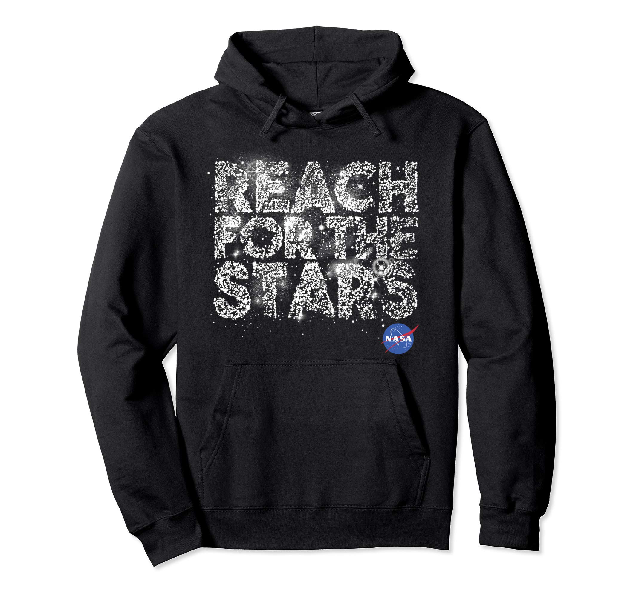 Nasa Logo Pullover NASA Hoodie Trendiger Kapuzenpulli Mit