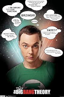 Trends International Teoria wielkiego wybuchu - cytaty plakat ścienny, 35 cm x 66 cm, nieoprawiony premium