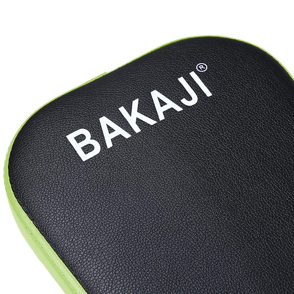 BAKAJI Total Body Trening Fitness Cardio Siłownia brzucha Chrupnięcie klatki piersiowej Ramiona Nogi z regulowanym wyściełanym siedziskiem i wyświetlaczem LCD składana rama ze stali nierdzewnej