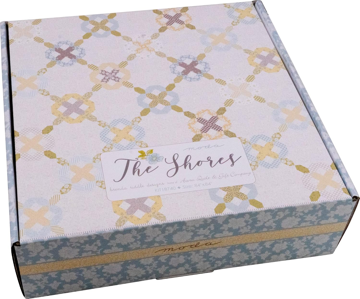 Moda Fabrics The Shores Prisms Quilt Kit by Brenda Riddle Designs KIT18740