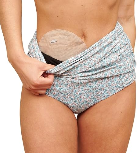 SIIL BIKINI - Fundas para bolsas de ostomía para natación, trajes de baño de ostomía, colostomía e ileostomía para mujer (fabricado en Europa)