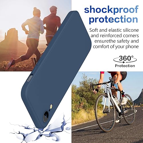 Miniatura 2 de Funda para Samsung Galaxy S23 Ultra 5G, silicona líquida, protección de cuerpo completo, suave, a prueba de golpes, antiarañazos, para Samsung