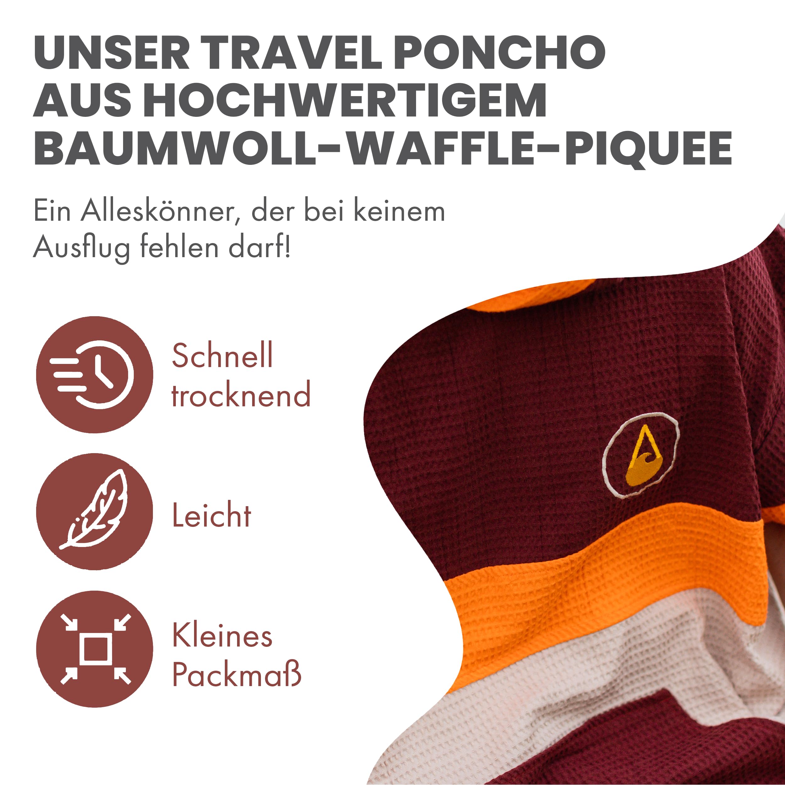 WAVE HAWAII TRAVEL PORLAMAR Poncho 2025