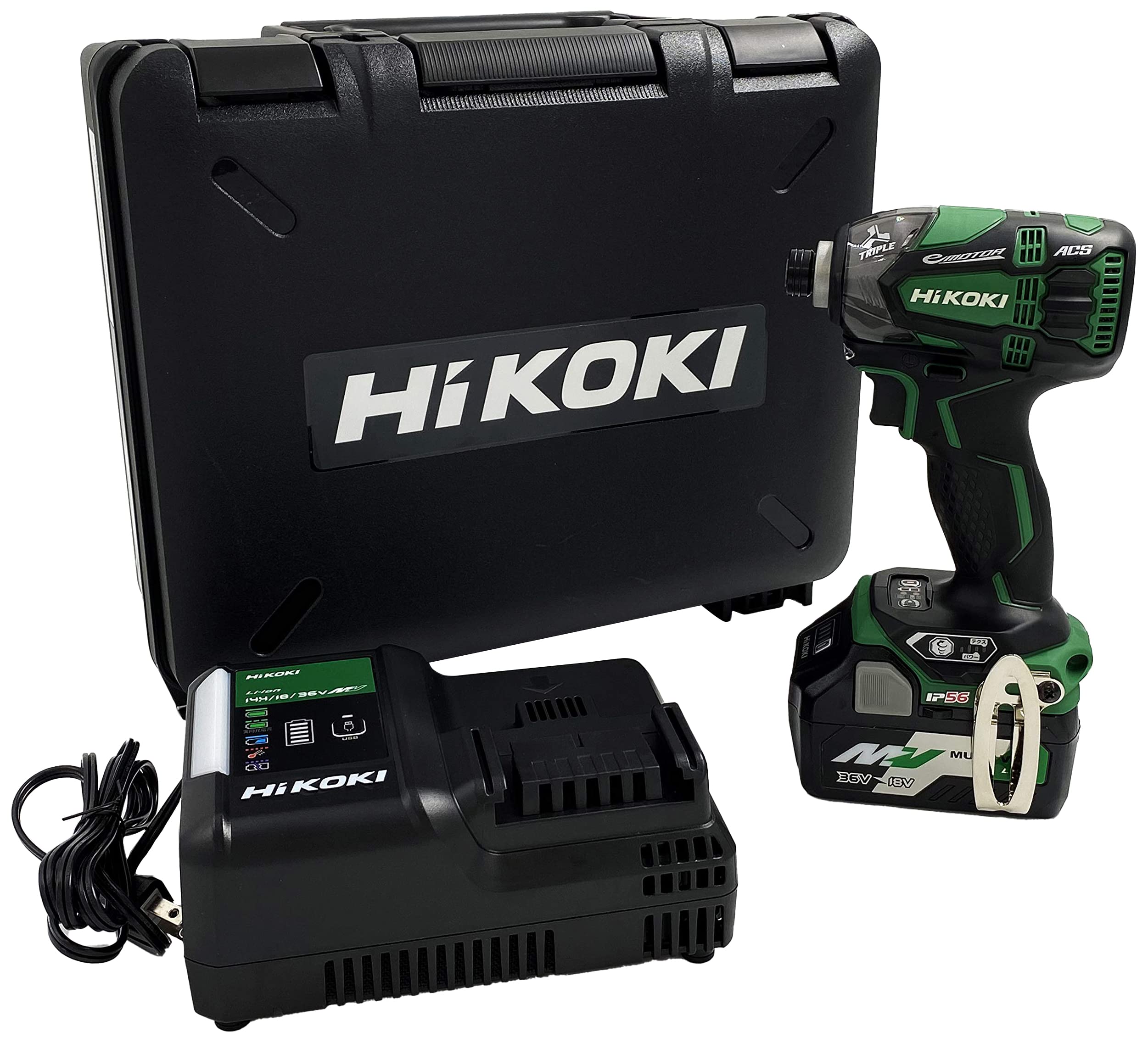 Hikoki 18Vコードレスインパクトドライバ  WH18DDL2 Amazon | HiKOKI(ハイコーキ) 旧日立工機 コードレスインパクト