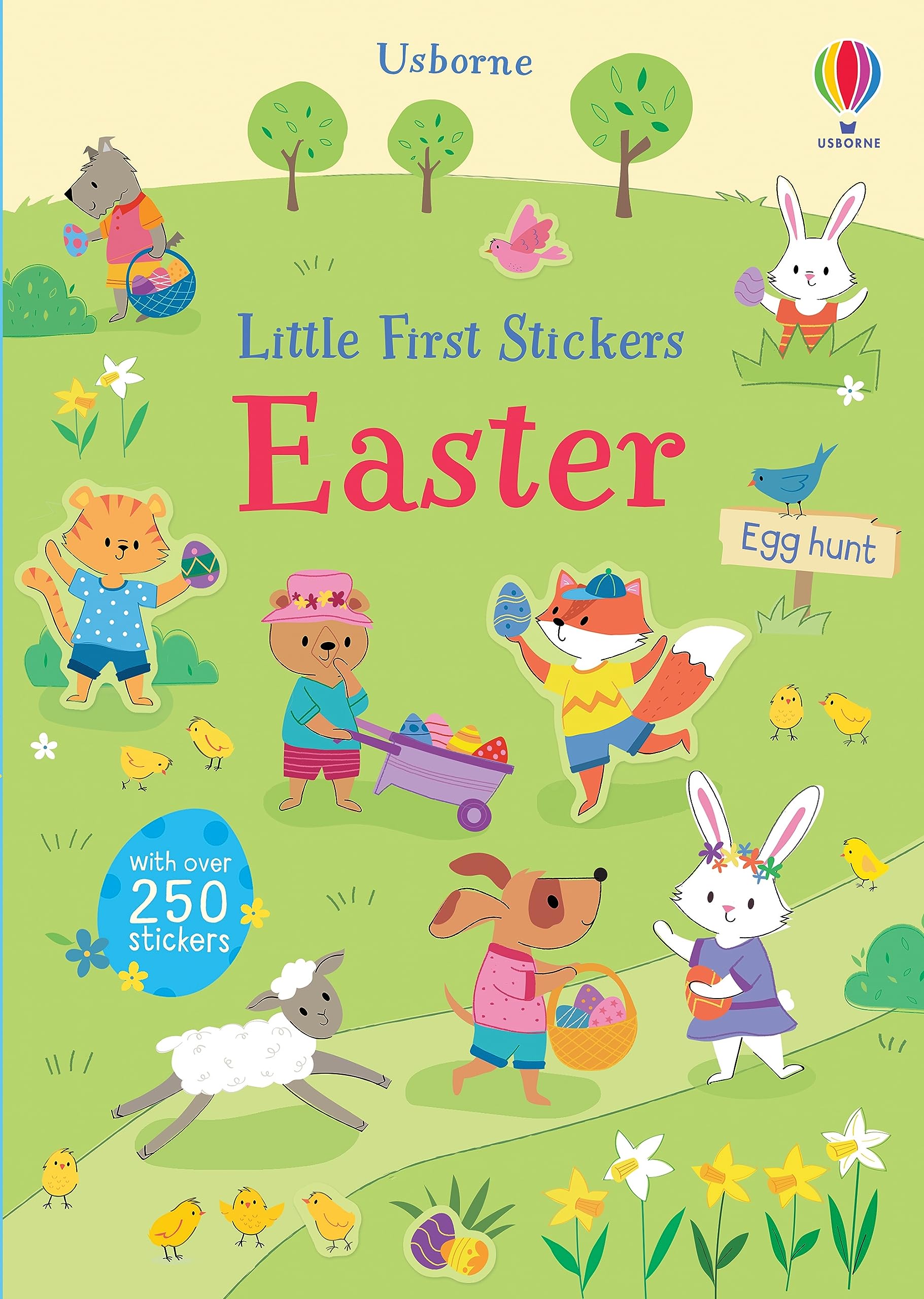Little First Stickers Easter By Felicity Brooks,Malu Lenzi