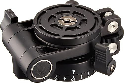 Miniatura 3 de Velbon 408464 - Nivelador de precisión de 2.087 in de diámetro inferior, accesorio de trípode de magnesio