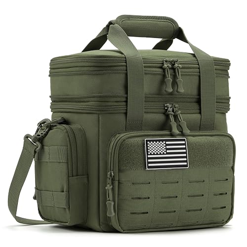 QT&QY Tactical Lunch Box 18L Green