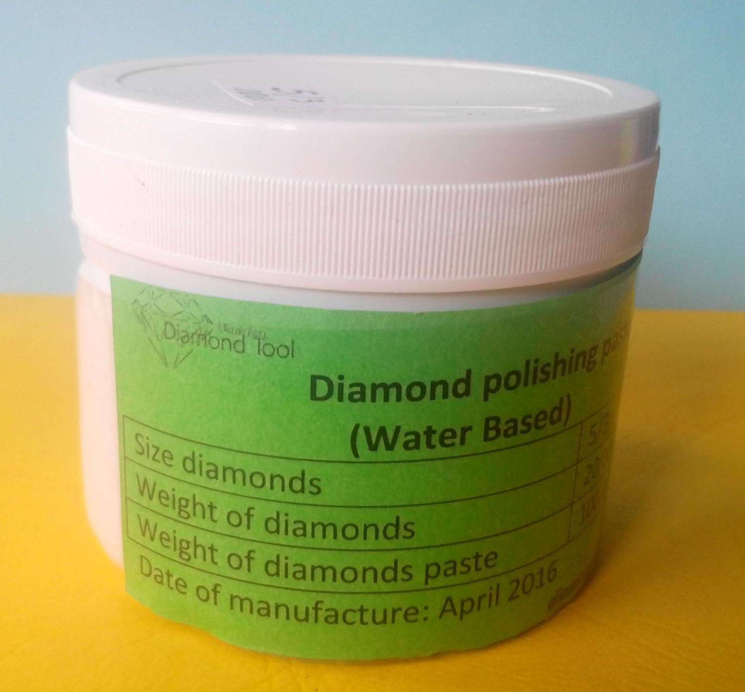 Diamond Water-Based polishing Paste 5/3 Micron (Normal Concentration), 100g