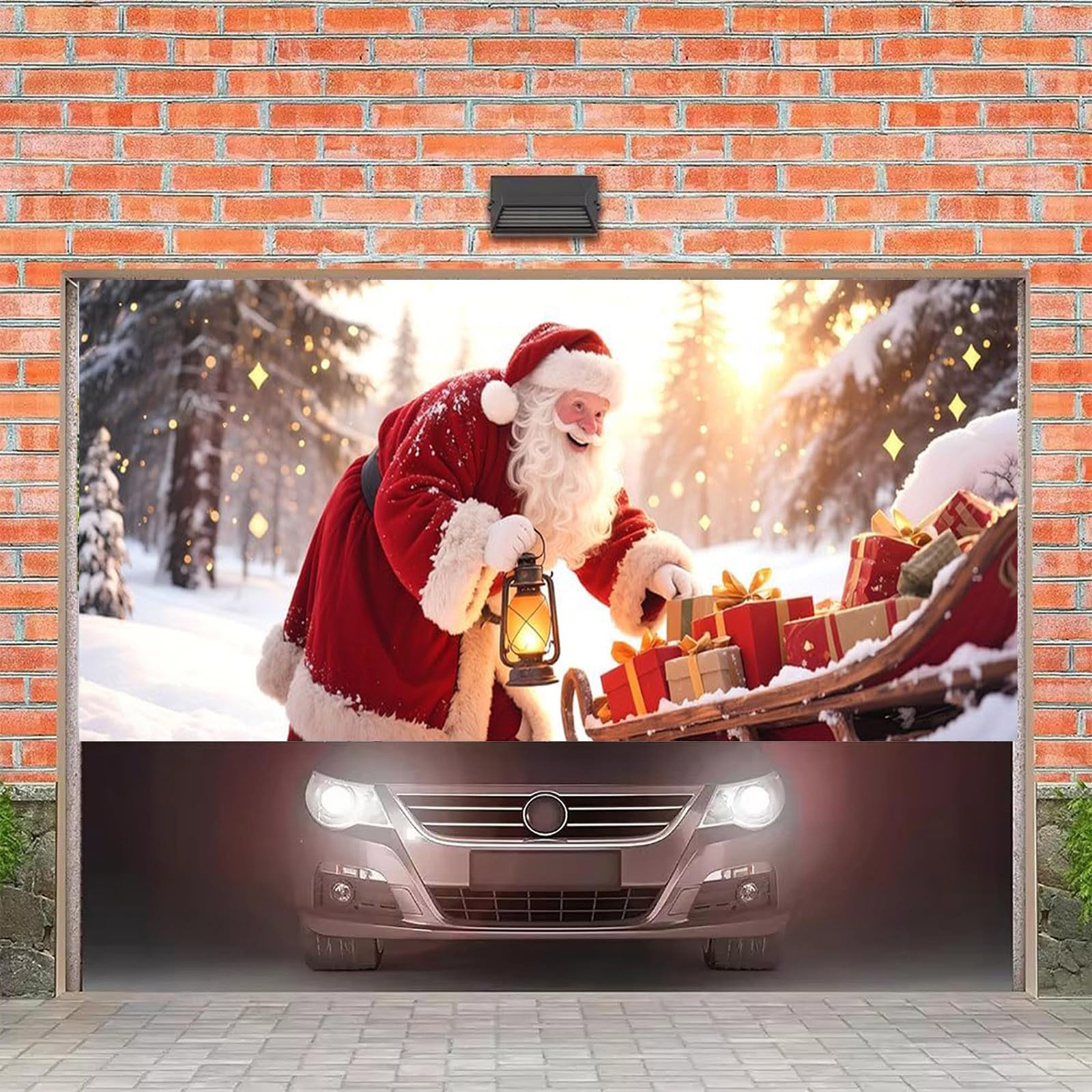 Cartel de graduación grande para puerta de garaje al aire libre para temporada de vacaciones, porche delantero, patio, festivo, letrero de bienvenida de Navidad