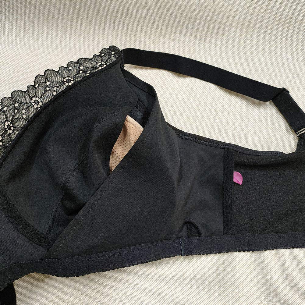 Sendyou Reggiseni per mastectomia con tasche per le donne protesi mammarie post-chirurgia senza fili