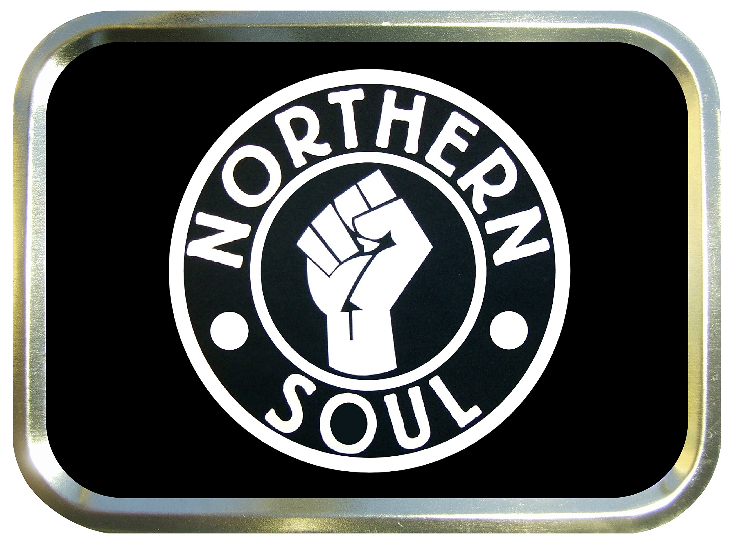 Noveltyshack NORTHERN SOUL 2oz GOLD TOBACCO TIN