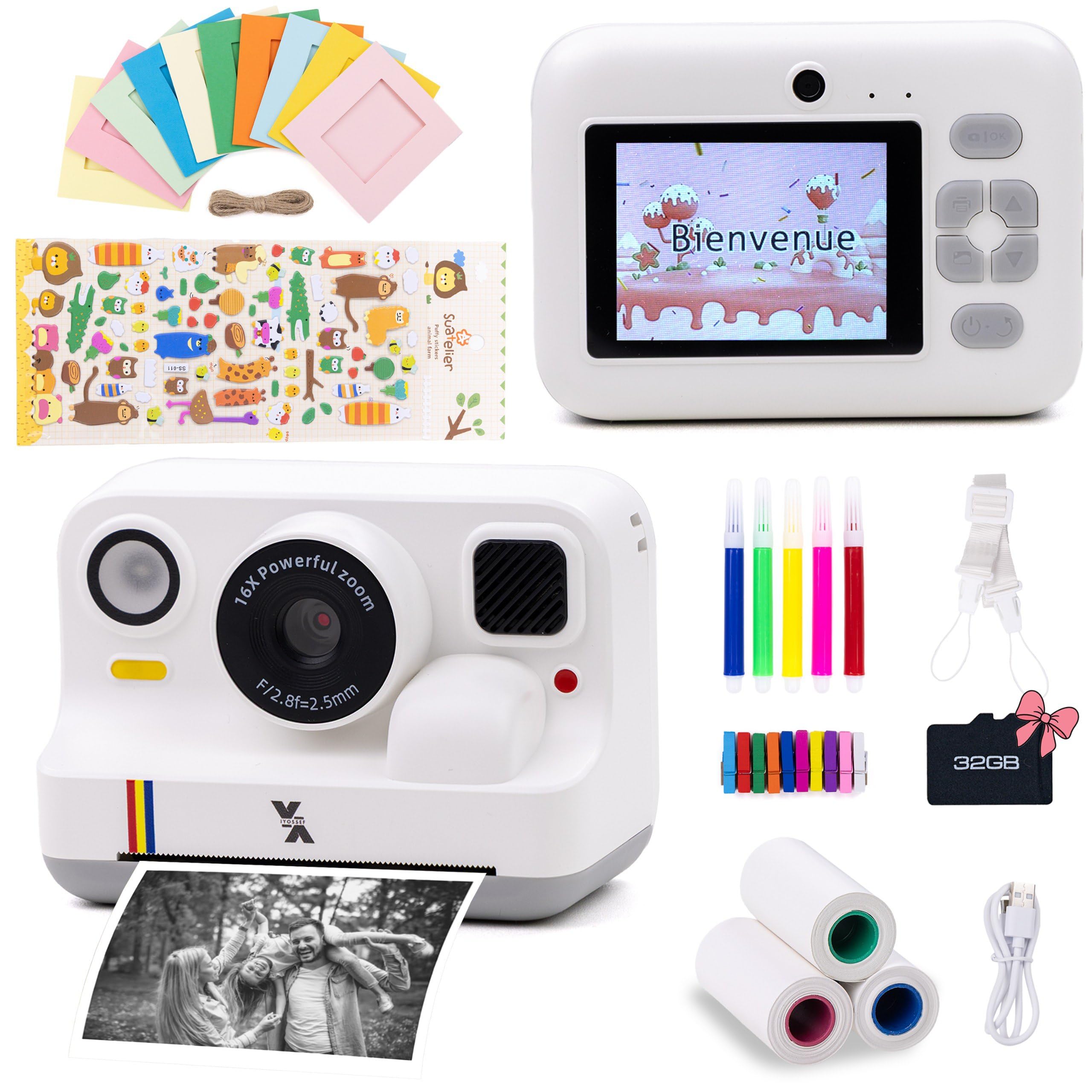 Appareil photo instantané enfant AGFA Photo Realikids Instant Cam Appareil photo instantané enfant AGFA Photo Realikids Instant Cam