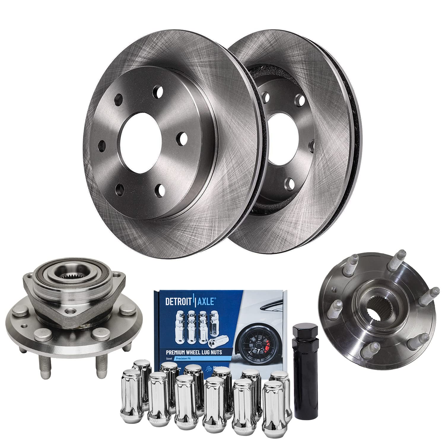 Detroit Axle - Front Brake Kit for Chevrolet Traverse GMC Acadia Limited