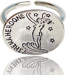 SESAMECAVE Vintage Athena signet Ring, 925 sterling silver Boho goddess of heroes Ethnic Rings Amulet Ring, Hip Hop Ring, Punk Rock jewellery (Silver)