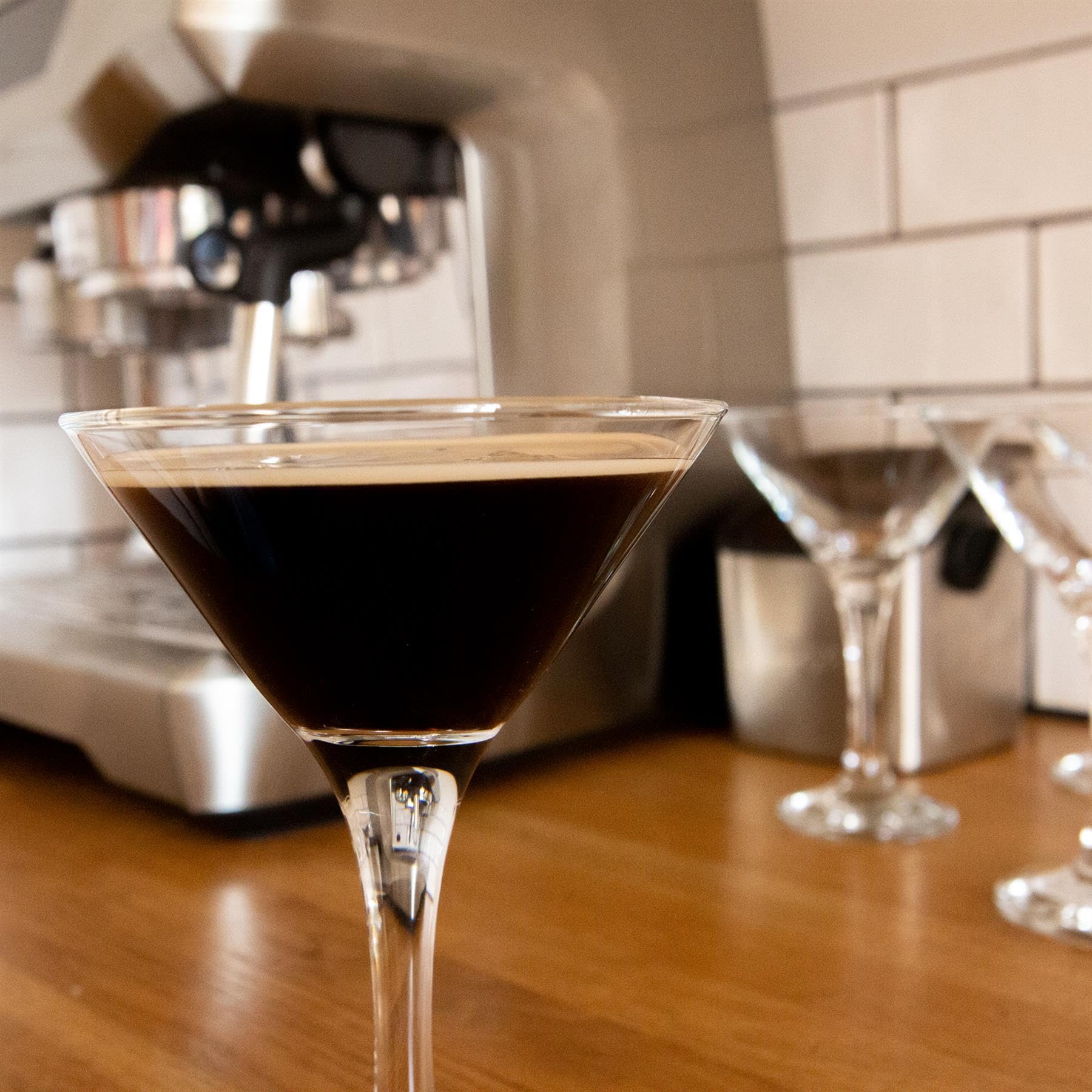 LAV 12x 175ml Misket Verres à Martini Espresso - Vintage Art Déco Champagne Gin Cocktail en Buvant Coupe Verre Ensemble de Fête