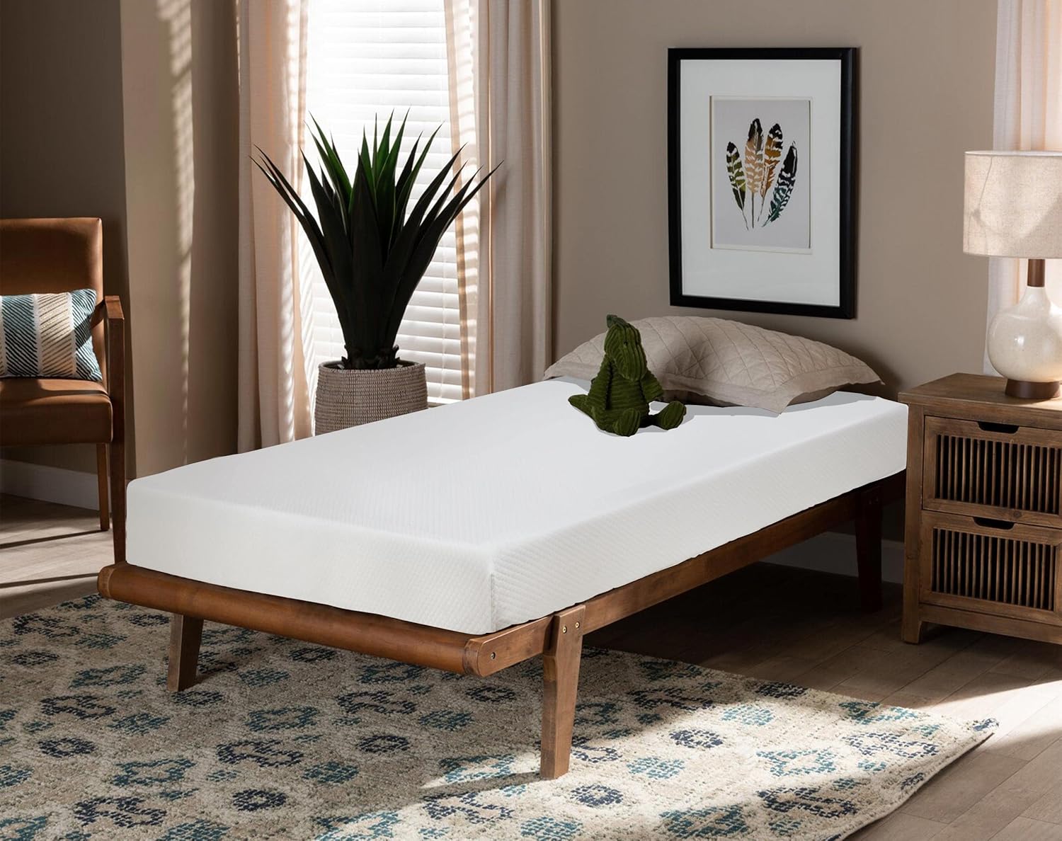 Haiput Wam 10 Inch Twin Mattress in a Box, Memory Foam