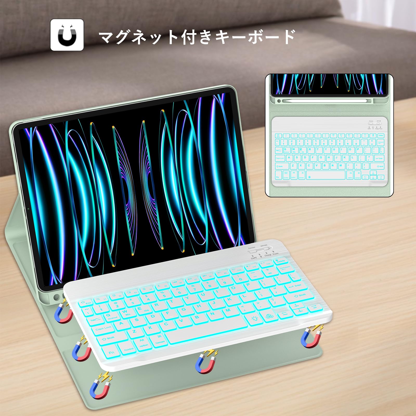 Amazon.co.jp: [ 2025年新開発 ] iPad Air 11インチ キーボード M3
