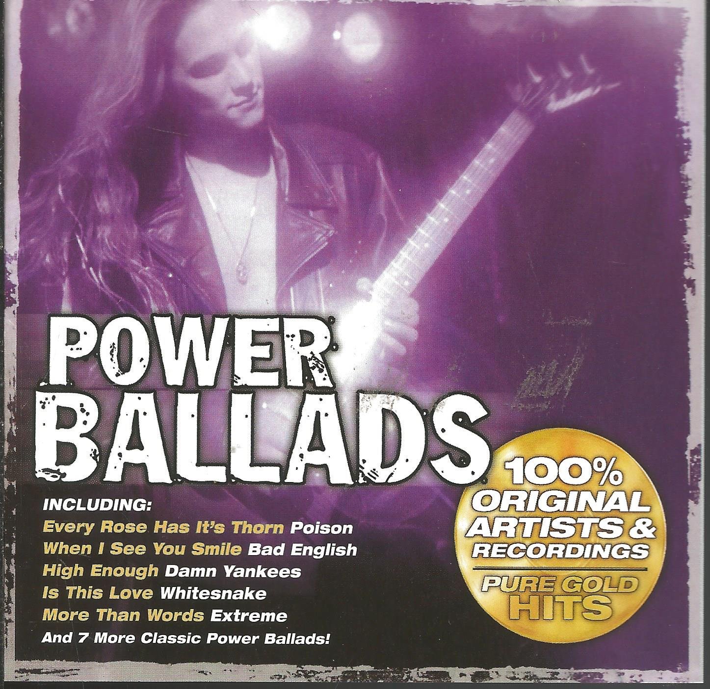 Power Ballads Pure Gold Hits 100 Original Artists & Recordings