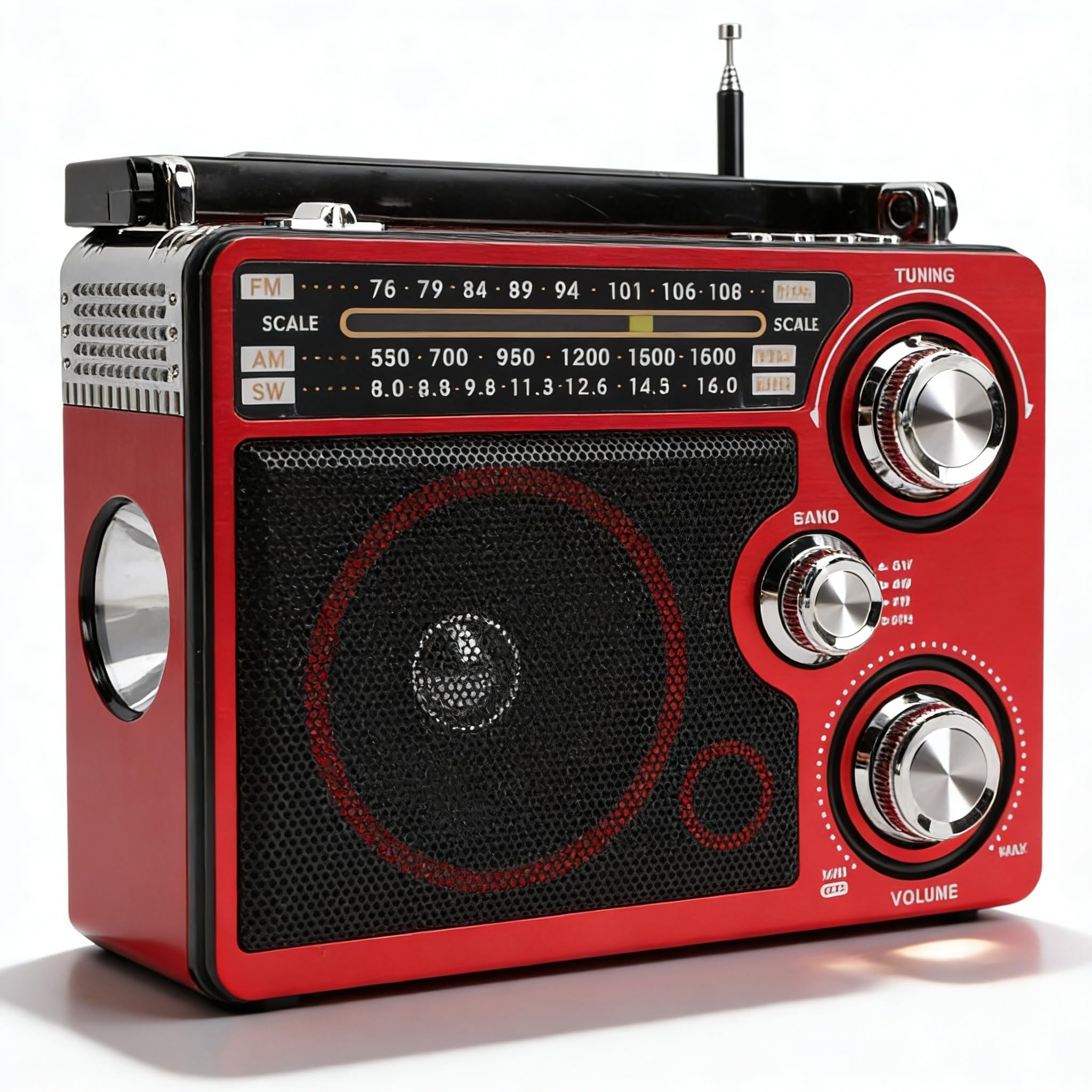 REDSUN/RP007軍事用短波ラジオ 軍用短波ラジオ REDSUN RP007 16800円 防水・防塵・耐衝撃-【ワールド