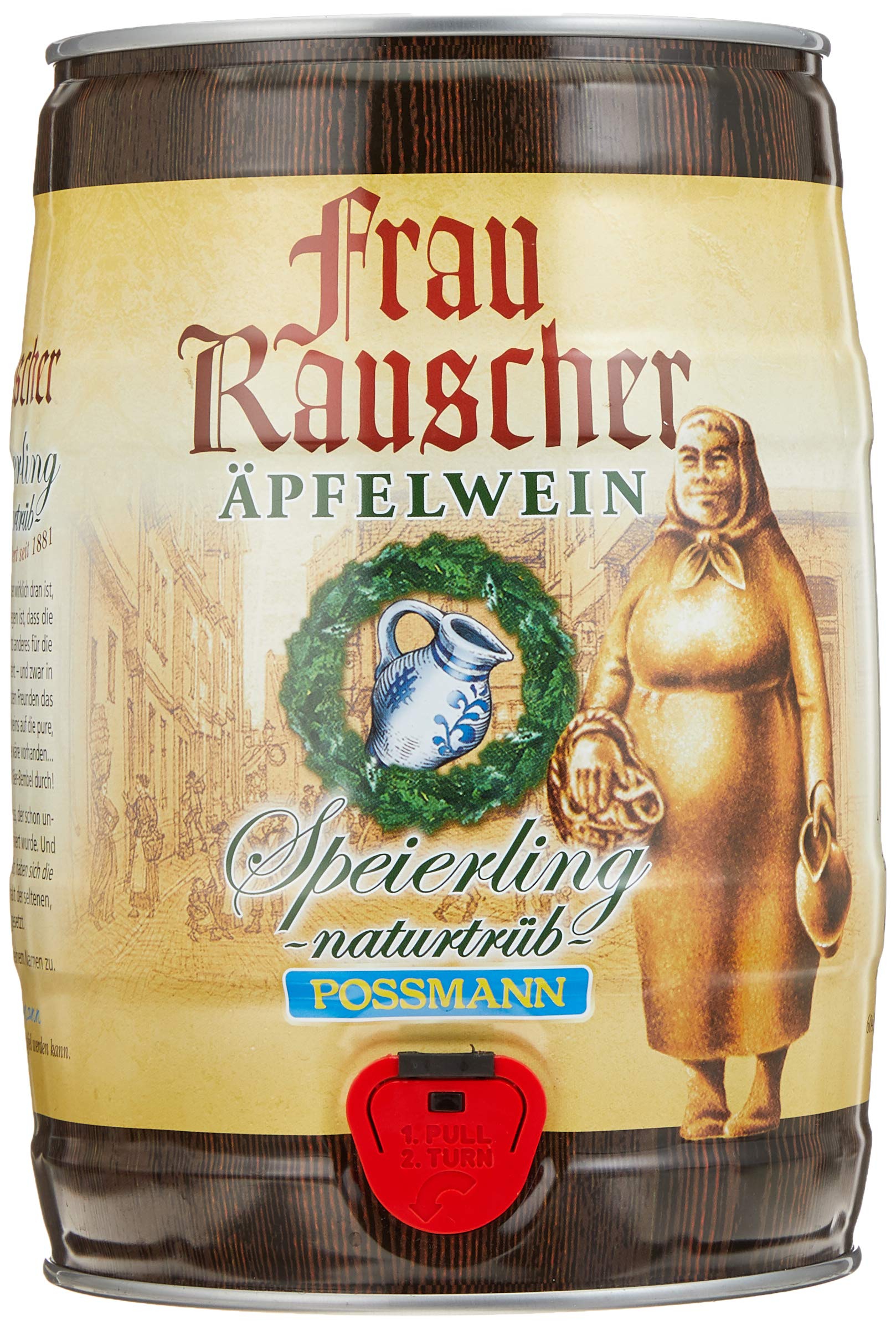POSSMANN Frau Rauscher Äpfelwein Speierling naturtrüb (1 x 5 l)