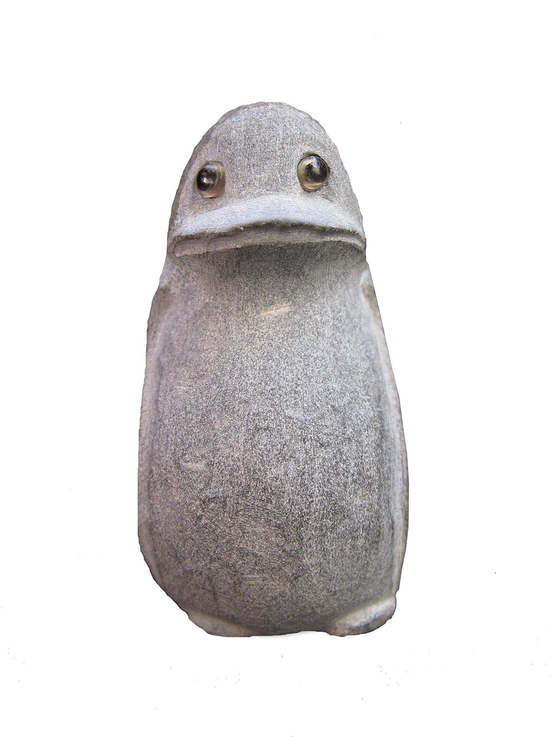 Stone Age Creations 6" Boulder Penguin, Stone