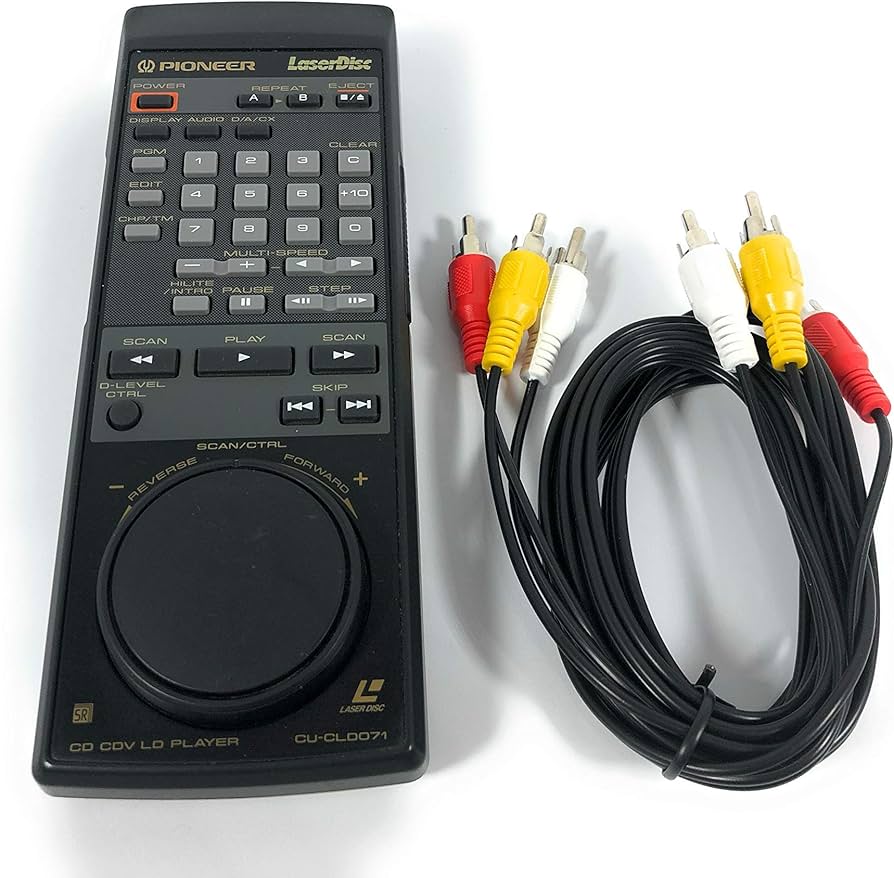 【稀有な逸品】パイオニアLDプレーヤー CLD-01 リモコン付き パイオニア LDプレイヤー CLD-01