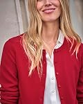 Cardigan pour femmes Léger Col rond Cardigan Classic Sweater Knit Outwear