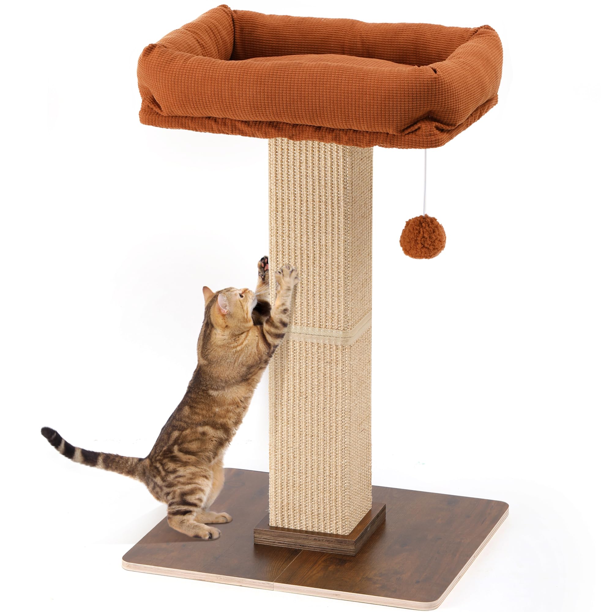 FUKUMARU Retro-Style Cat Scratching Post