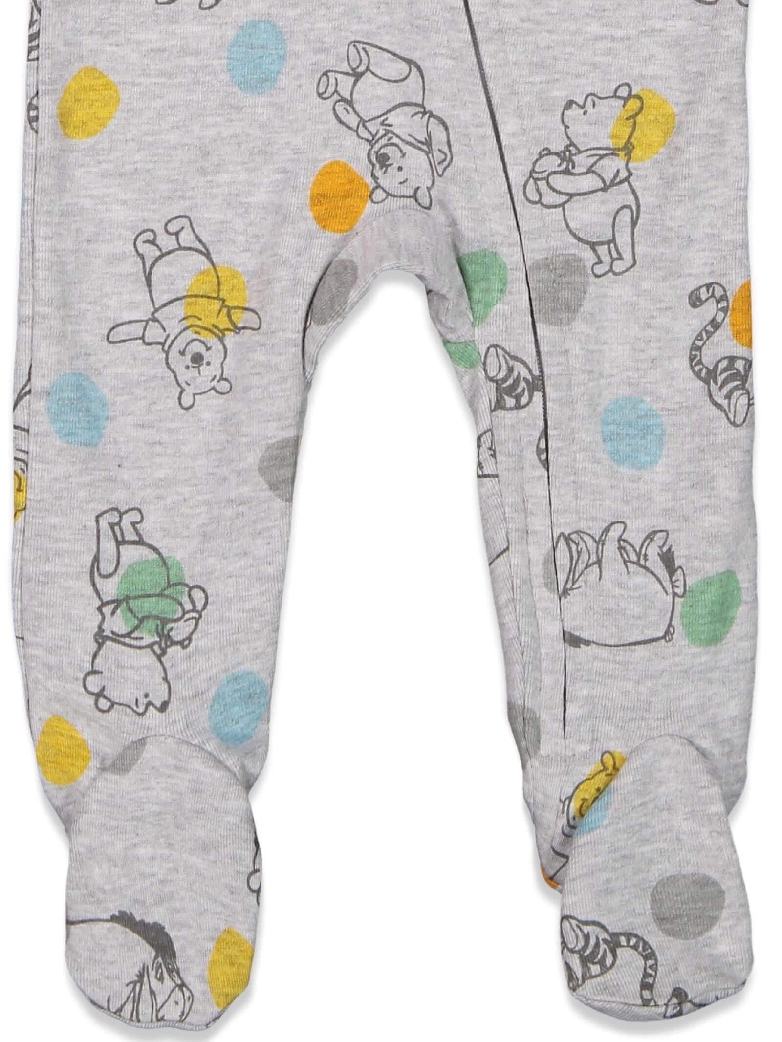 Disney Winnie Puuh Lion King Monsters Inc. Pixar Toy Story Baby-Overall, 2 Stück, Schlaf-n-Play-Overall, Neugeborene und Kleinkinder