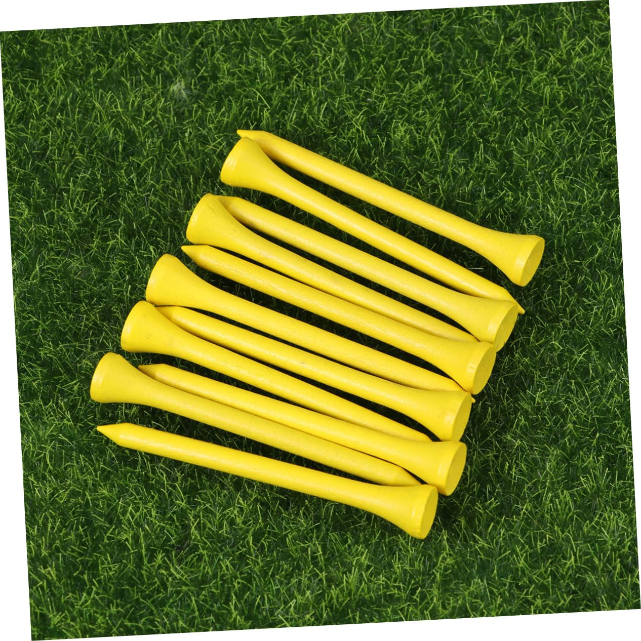 INOOMP 300 Piezas De tee De Golf Tees De Madera A Granel Tees Accesorios para Hombres Orgullo Profesional tee System Tees 3 1/4 Tees 1 1/2 Pulgadas Tees 3 1 4 Pulgadas Yardas Tees