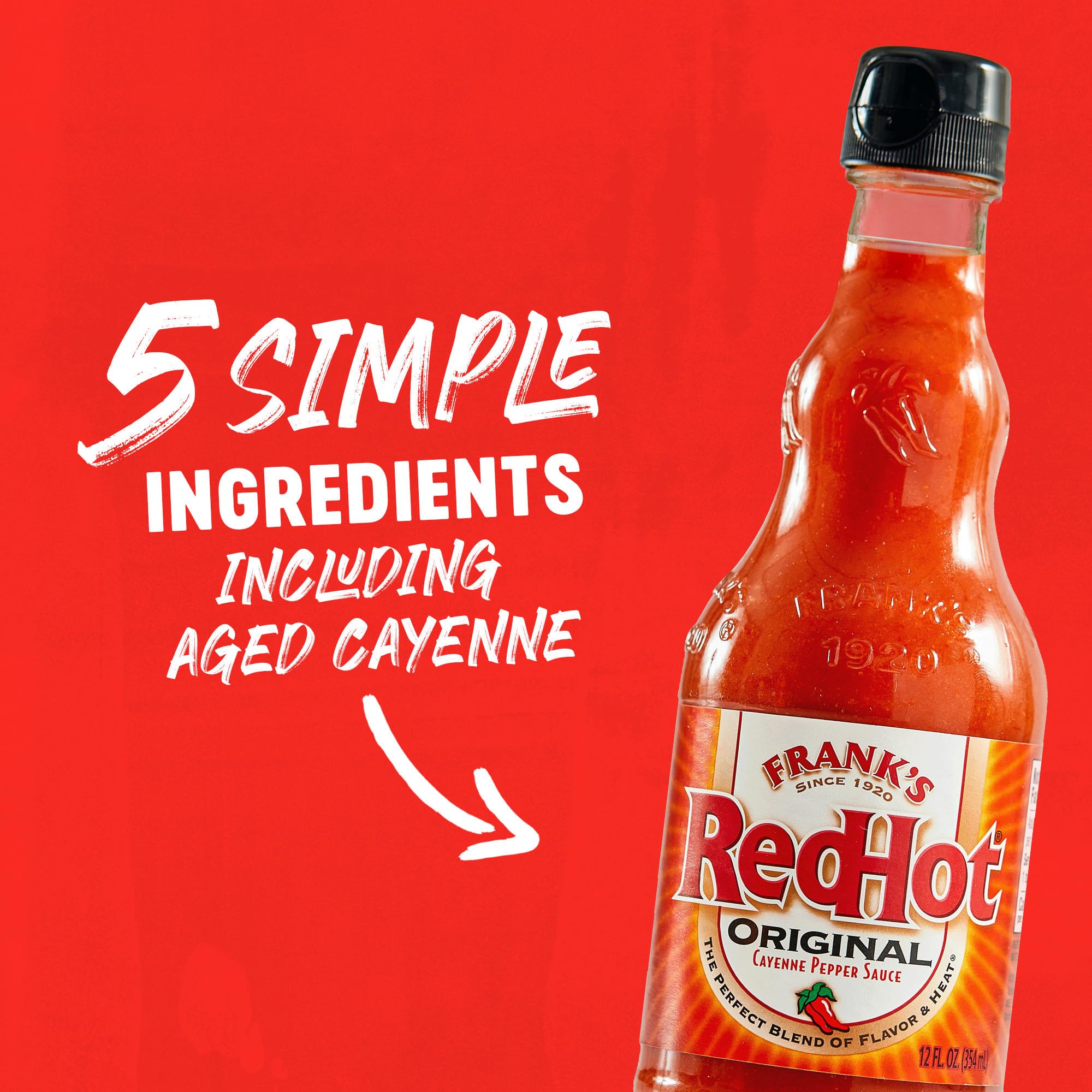 Frank's Red Hot Sauce, 1 opakowanie (1 x 354 ml)