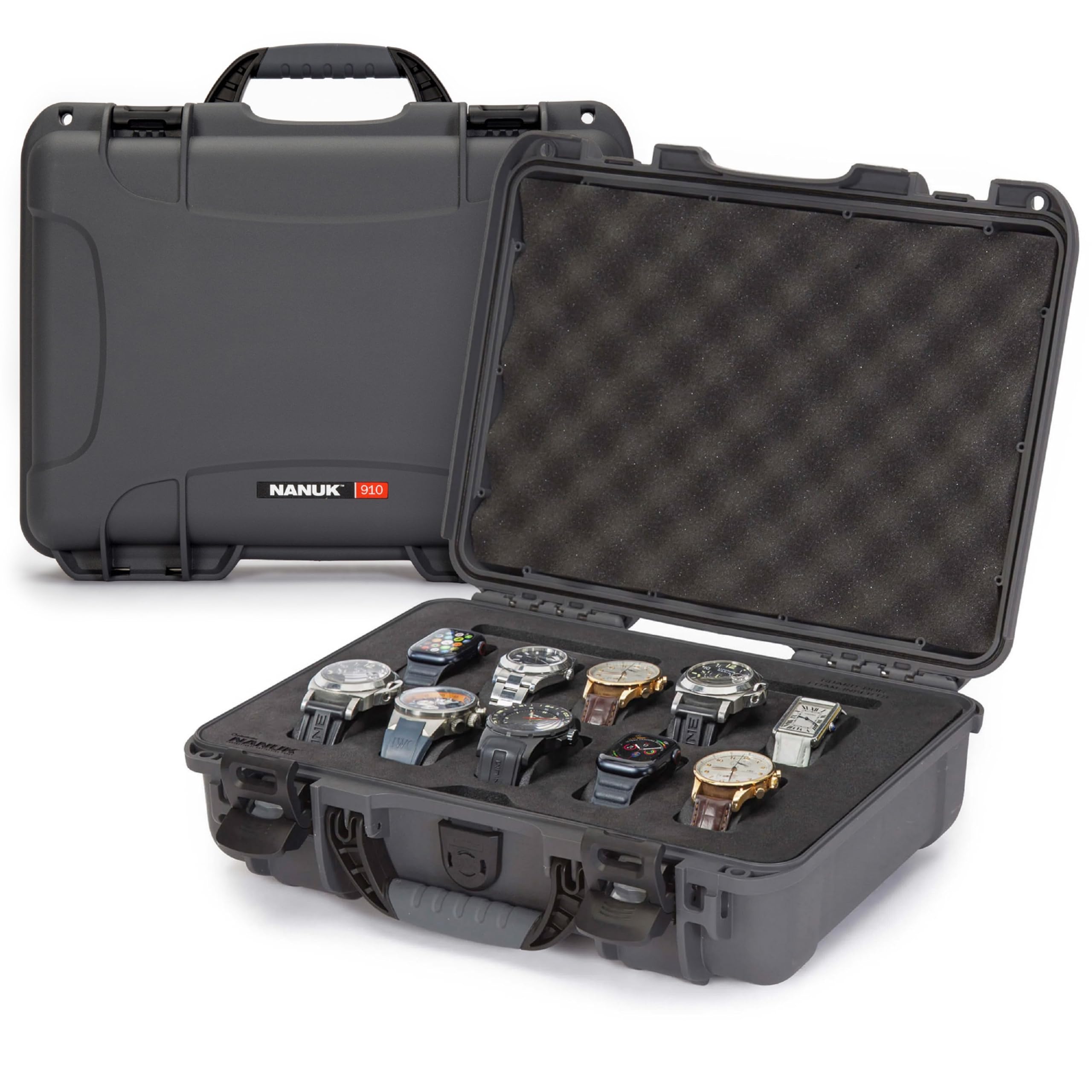 Amazon.com: Nanuk 910 Waterproof Watch Case with Foam Insert