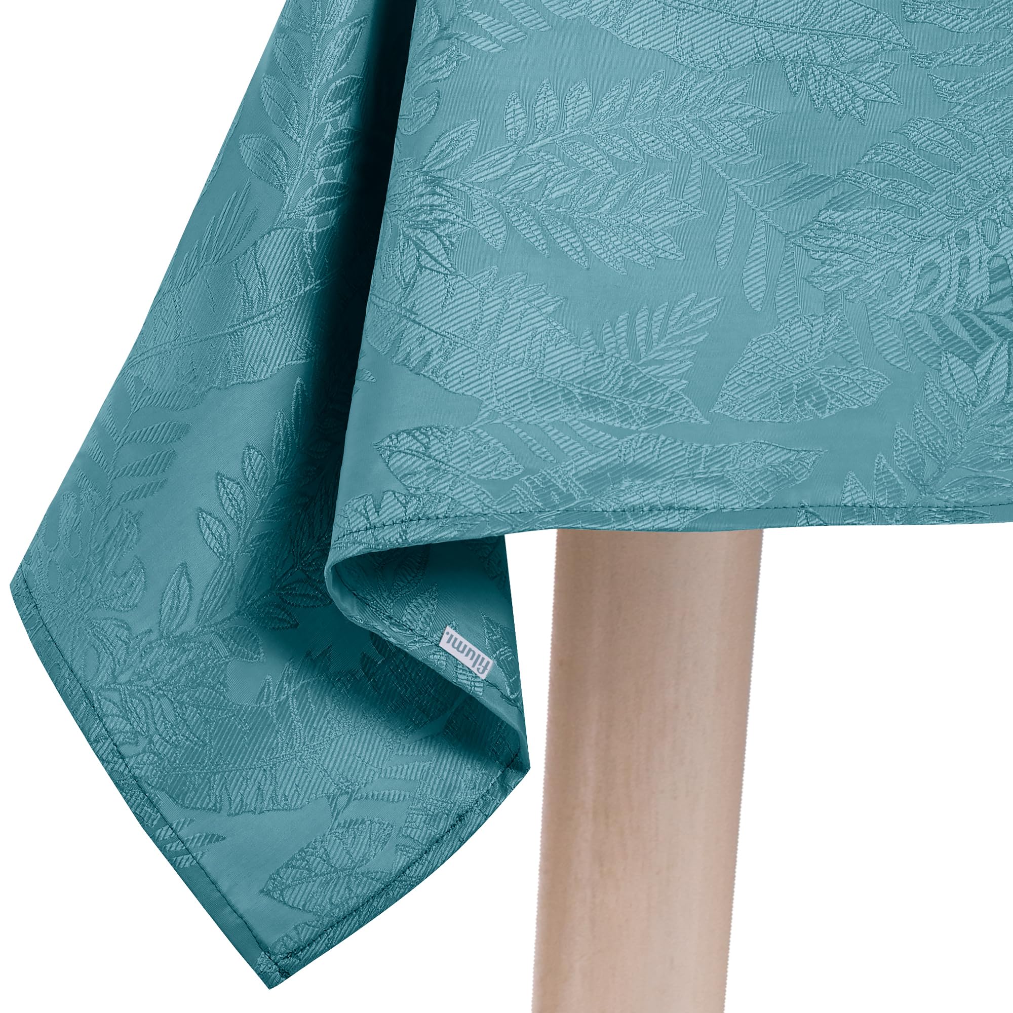 Filumi Tovaglia 80x80 cm blu, lavabile, per interni ed esterni, motivo geometrico Eris
