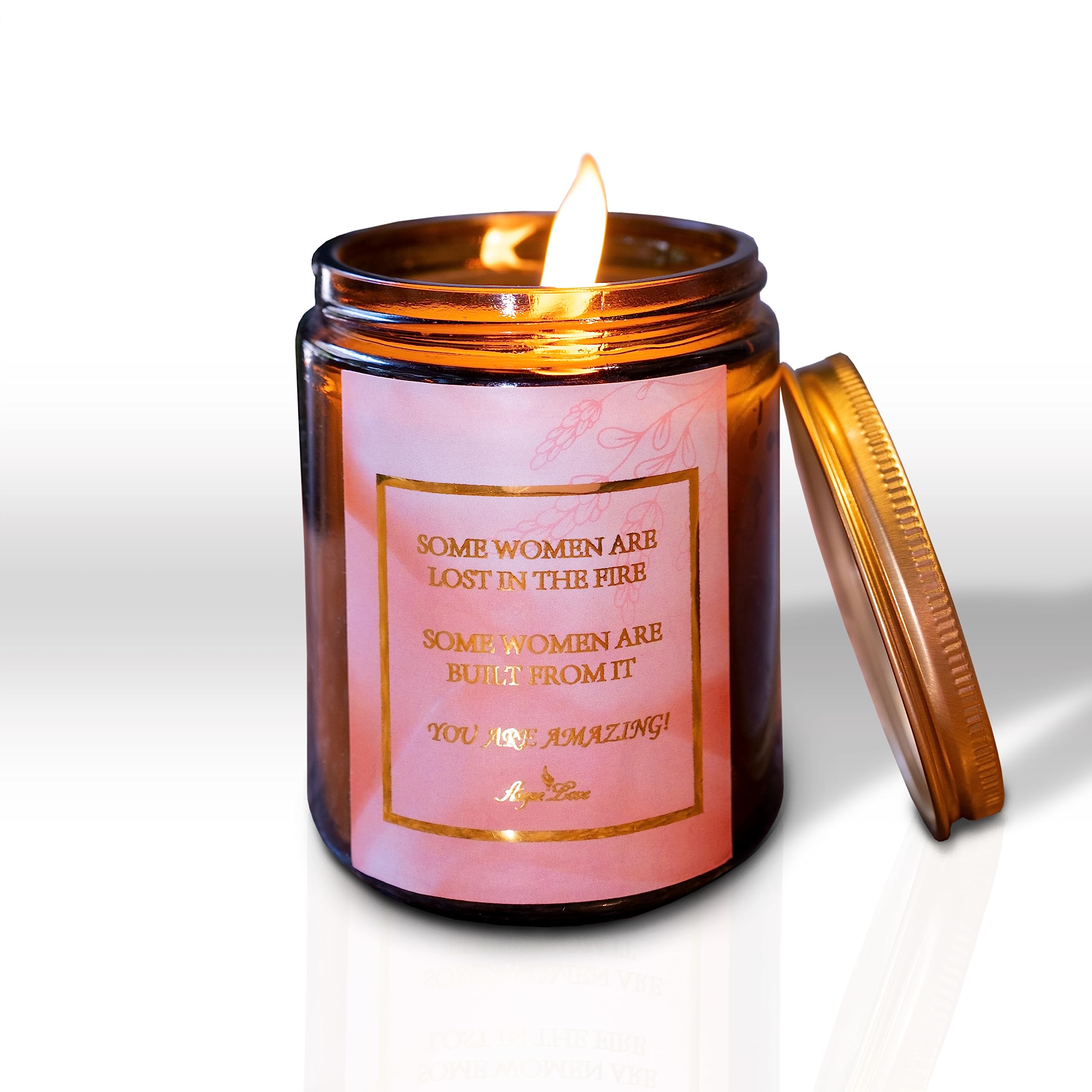 Thinking of You Gifts for Women Lavender Scented Hug Friendship Candle for Best Friend Unique