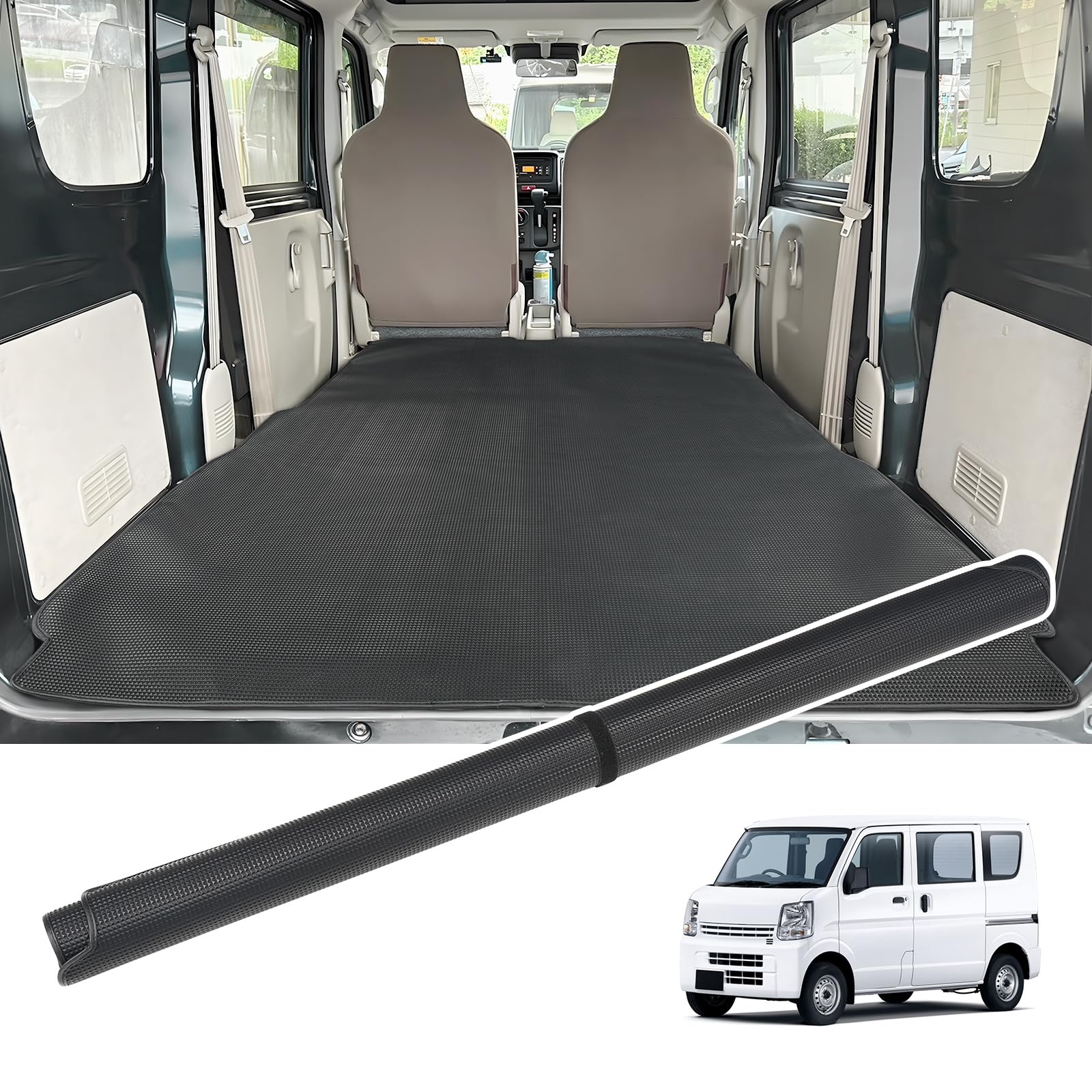Amazon.co.jp: CEMOFE エブリイバン da17v ラゲッジマット 一体型 