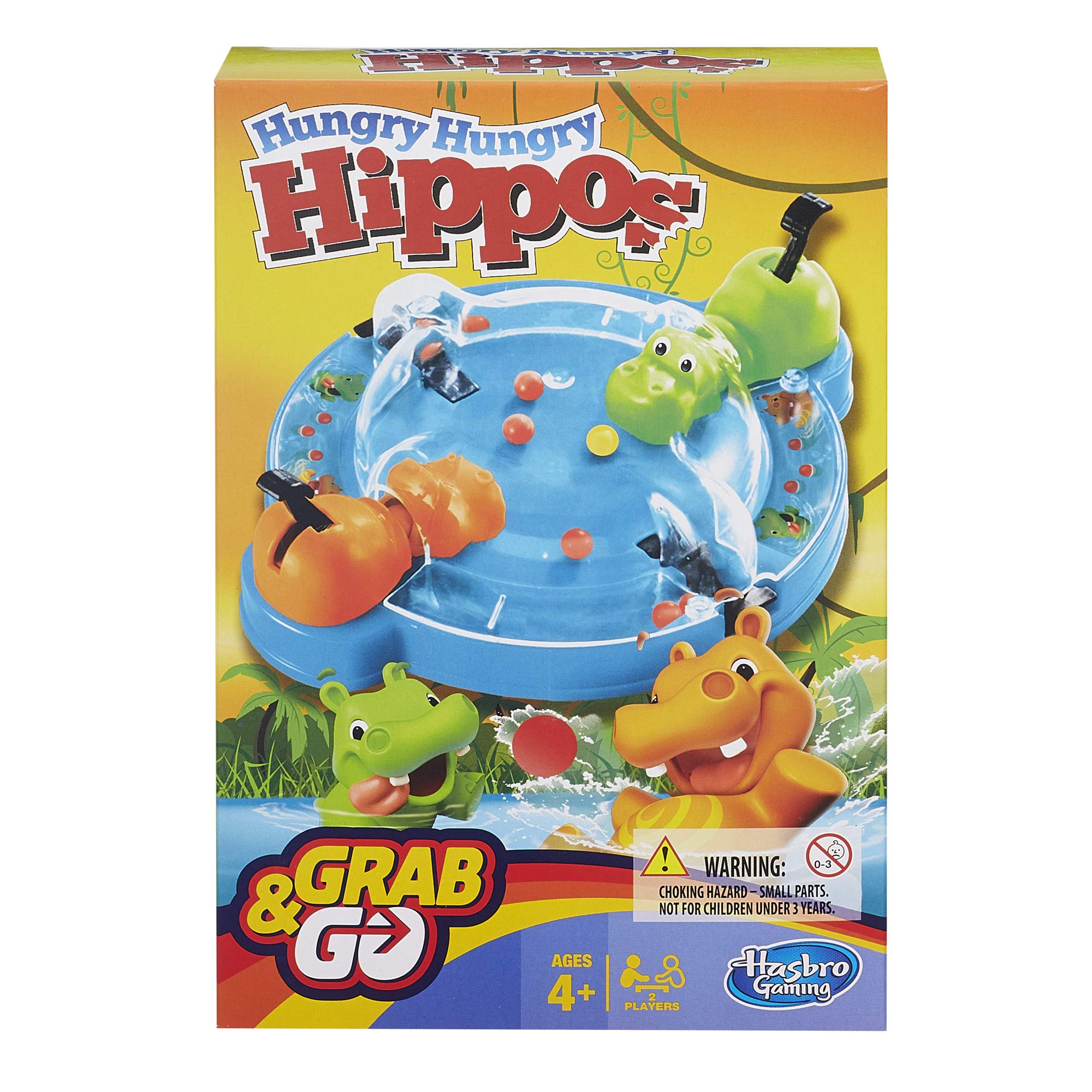 Elefun & Friends Hungry Hungry Hippos Grab & Go Game
