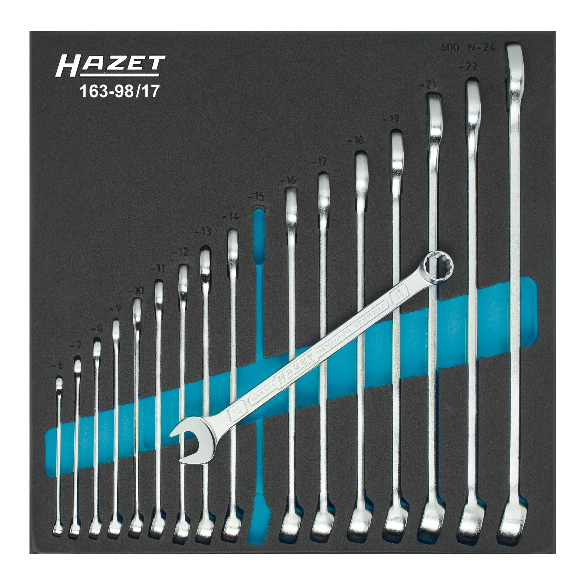 Hazet163-98/17 Combination Wrenches