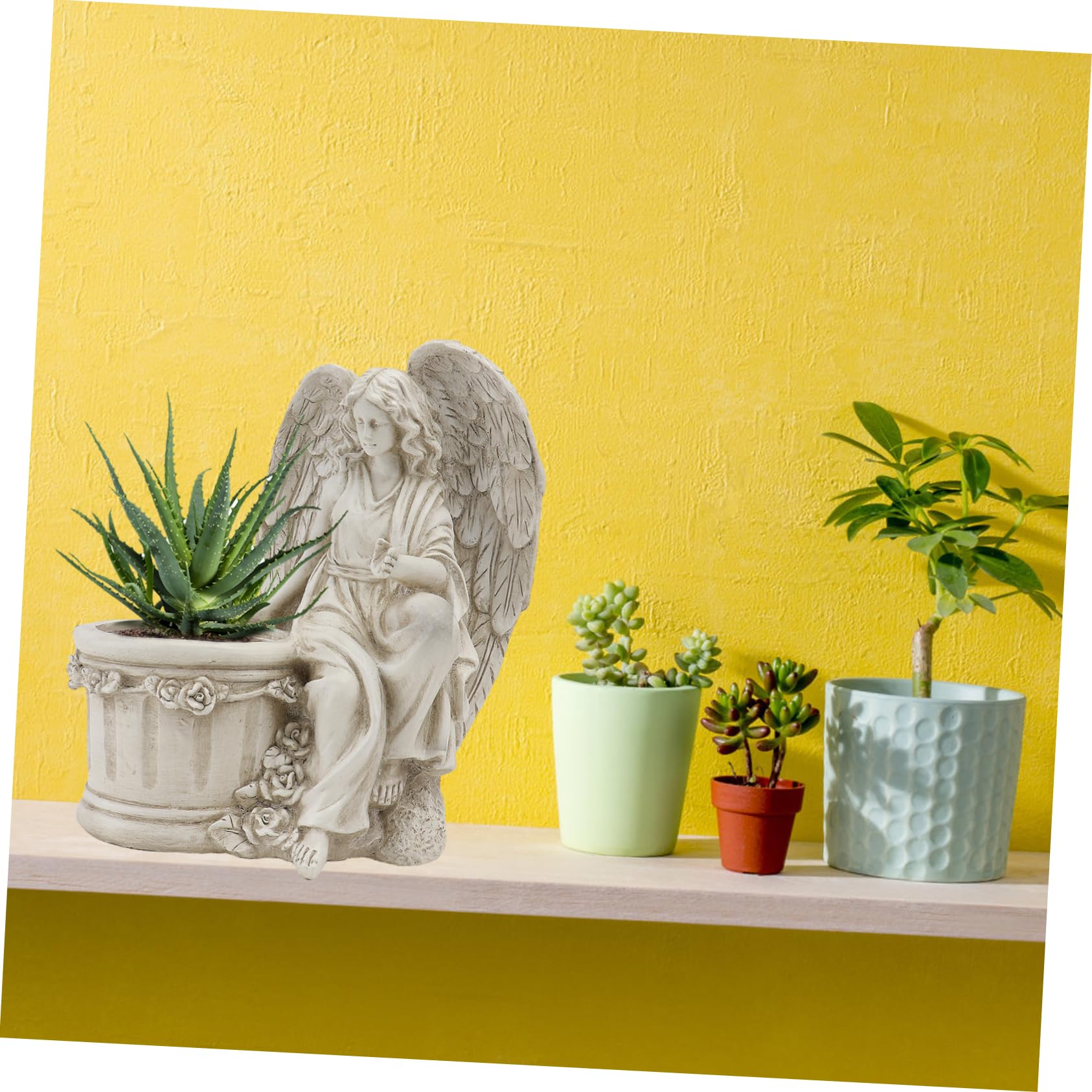 Amazon.co.jp: VANZACK シービンテージスルの少女花缸 おしゃれな Amazon.co.jp: VANZACK シービンテージスルの少女花缸 おしゃれな