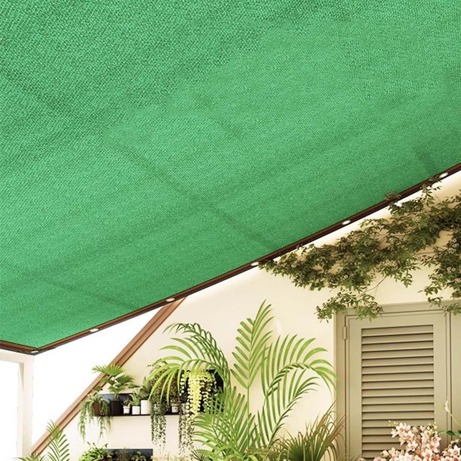 Rete Ombreggiante 4x6 Mt - Verde, Schermatura 90%, Per Giardino, Recinzioni, Coperture - Foto 5