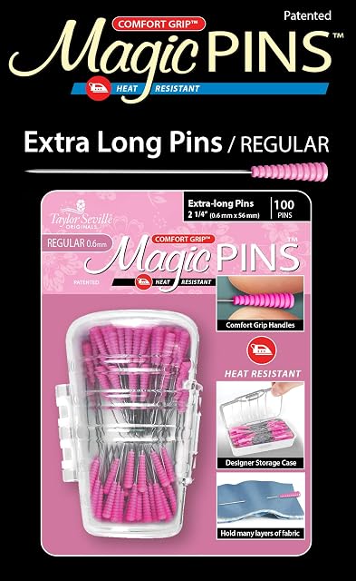Taylor Seville Magic Pins - Extra Long 0.6 x 56 mm Pack of 100