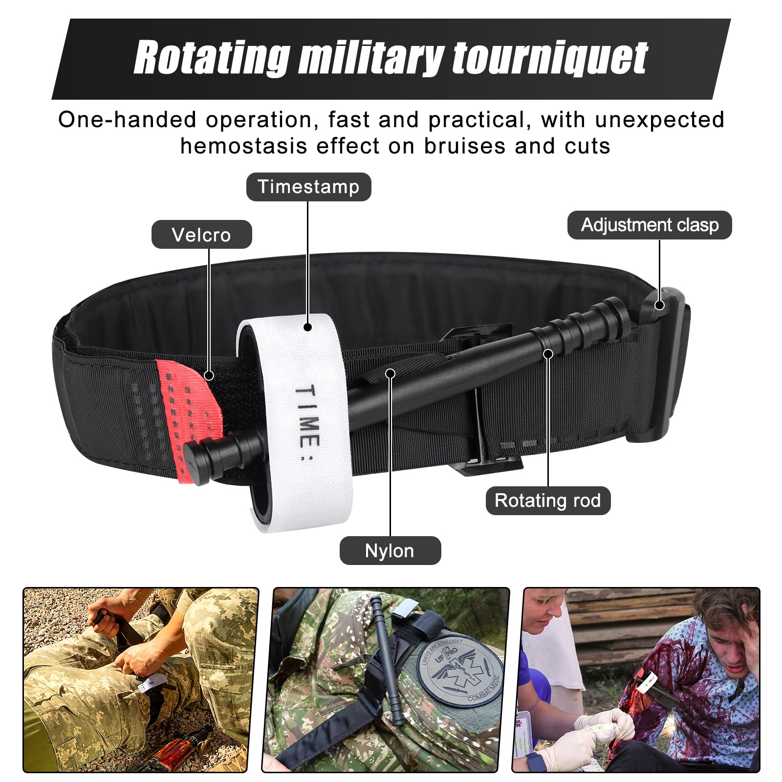 Noodpakket - EHBO setje reis & outdoor - Baco Army Goods